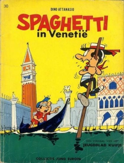 Afbeelding van Collectie jong europa #30 - Spaghetti in venetie - Tweedehands (LOMBARD, zachte kaft)