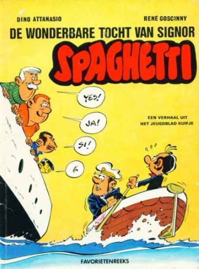 Afbeelding van Favorietenreeks 2e reeks #43 - Wonderbare tocht van signor spaghetti - Tweedehands (LOMBARD, zachte kaft)