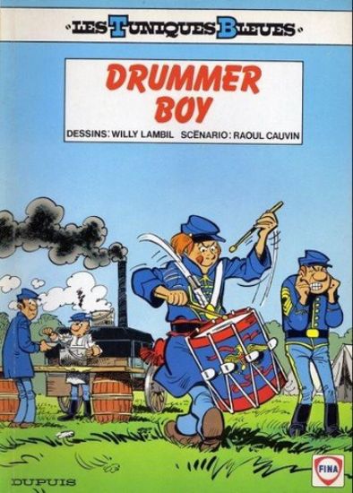 Afbeelding van Blauwbloezen #21 - Drummer boy hln - Tweedehands (DUPUIS, zachte kaft)