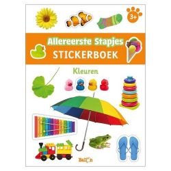 Afbeeldingen van Allereerste stapjes stickerboek - Kleuren