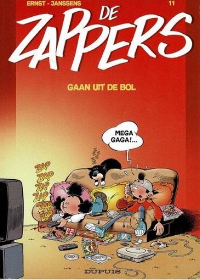 Afbeelding van Zappers #11 - Gaan uit de bol - Tweedehands (DUPUIS, zachte kaft)