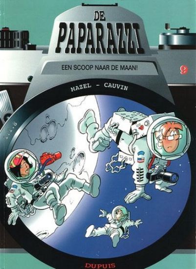 Afbeelding van Paparazzi #9 - Scoop naar de maan - Tweedehands (DUPUIS, zachte kaft)