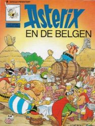 Afbeeldingen van Asterix - En de belgen (oranje) - Tweedehands (DARGAUD, zachte kaft)