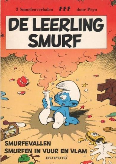 Afbeelding van Smurfen #7 - Leerlingsmurf - Tweedehands (DUPUIS, zachte kaft)