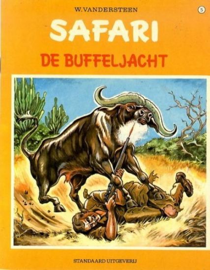 Afbeelding van Safari #5 - Buffeljacht - Tweedehands (STANDAARD, zachte kaft)