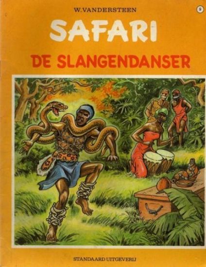 Afbeelding van Safari #9 - Slangendanser - Tweedehands (STANDAARD, zachte kaft)