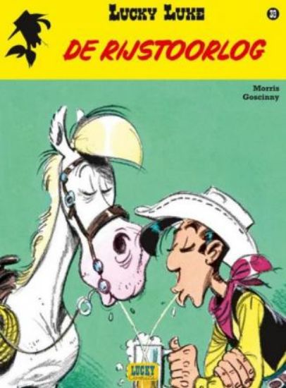 Afbeelding van Lucky luke nieuwe nummering #39 - Rijstoorlog (LUCKY COMICS, zachte kaft)