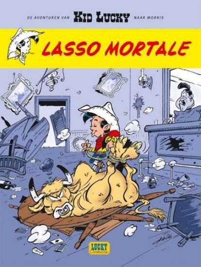 Afbeelding van Kid lucky #2 - Lasso mortale - Tweedehands (LUCKY COMICS, zachte kaft)