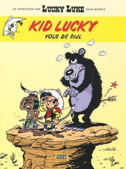 Afbeelding van Kid lucky #4 - Volg de pijl (LUCKY COMICS, zachte kaft)