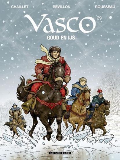 Afbeelding van Vasco #29 - Goud en ijs (LOMBARD, zachte kaft)