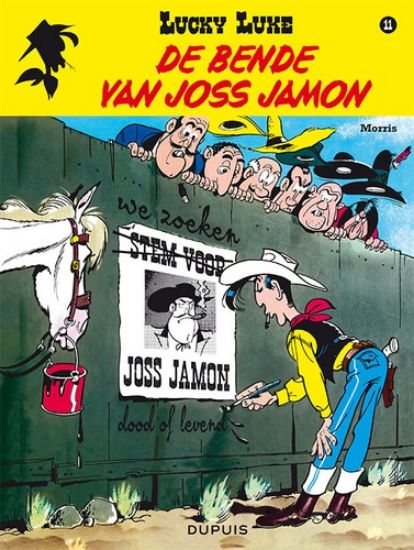 Afbeelding van Lucky luke nieuwe nummering #11 - Bende van joss jamon (DUPUIS, zachte kaft)