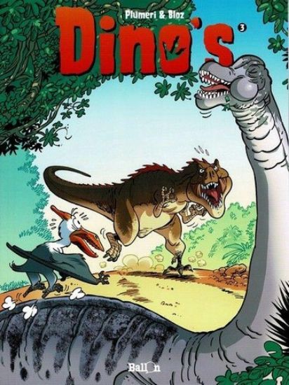 Afbeelding van Dino's #3 - Dino's 3 (BALLON, zachte kaft)