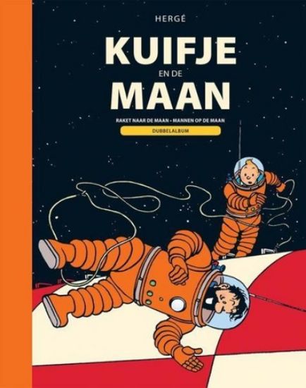 Afbeelding van Kuifje - Raket maan/mannen op maan dubbelalbum (CASTERMAN, harde kaft)