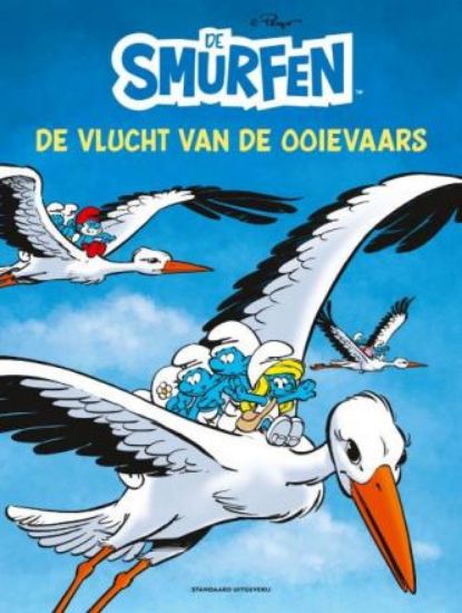 Afbeelding van Smurfen #39 - Vlucht van de ooievaars (STANDAARD, zachte kaft)