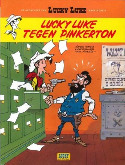 Afbeelding van Lucky luke naar morris #4 - Lucky luke tegen pinkerton (LUCKY COMICS, zachte kaft)