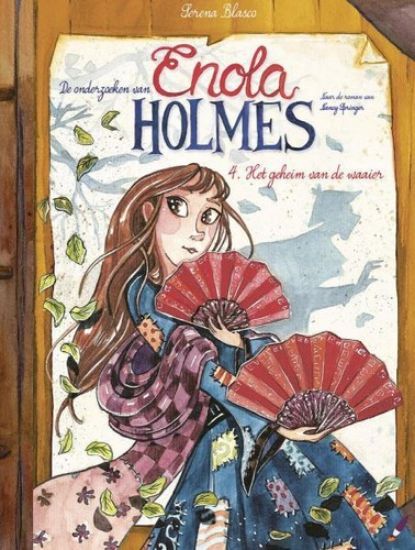 Afbeelding van Enola holmes #4 - Geheim van de waaier (DAEDALUS, harde kaft)