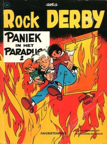 Afbeelding van Favorietenreeks 2e reeks #44 - Rock derby : paniek in het paradijs - Tweedehands (LOMBARD, zachte kaft)