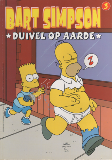 Afbeelding van Bart simpson #3 - Duivel op aarde - Tweedehands (DUPUIS, zachte kaft)