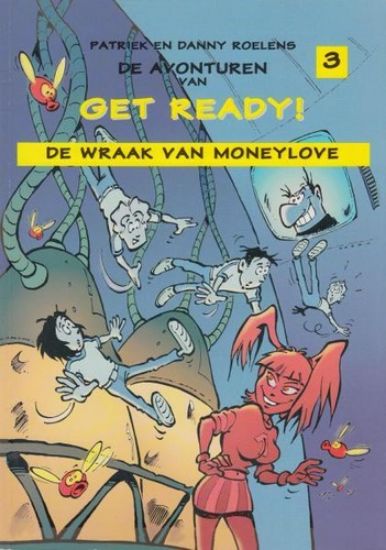 Afbeelding van Get ready #3 - Wraak van moneylove - Tweedehands (HET VOLK, zachte kaft)
