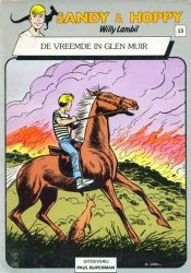 Afbeeldingen van Sandy en hoppy #13 - Vreemde in glen muir - Tweedehands (PAUL RIJPERMAN, zachte kaft)