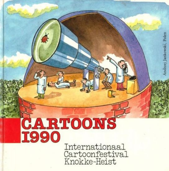 Afbeelding van Cartoonfestival knokke-heist - Cartoons 1990 - Tweedehands (DAVIDSFONDS, harde kaft)