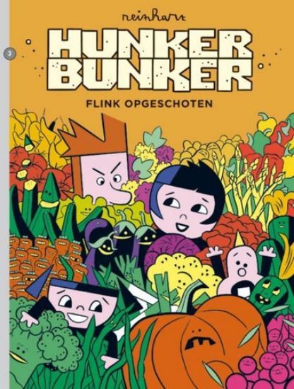 Afbeelding van Hunker bunker #3 - Flink opgeschoten (STRIP 2000, zachte kaft)