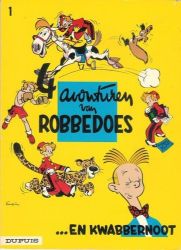 Afbeeldingen van Robbedoes #1 - 4 avonturen van robbedoes - Tweedehands