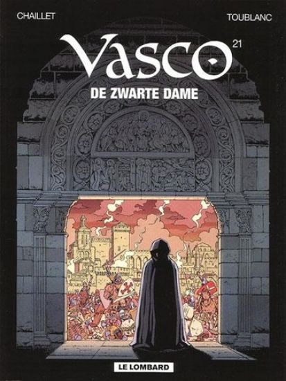 Afbeelding van Vasco #21 - Zwarte dame (LOMBARD, zachte kaft)