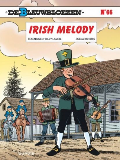 Afbeelding van Blauwbloezen #66 - Irish melody (DUPUIS, zachte kaft)