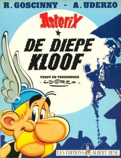 Afbeelding van Asterix - Diepe kloof - Tweedehands (ALBERT RENE, zachte kaft)