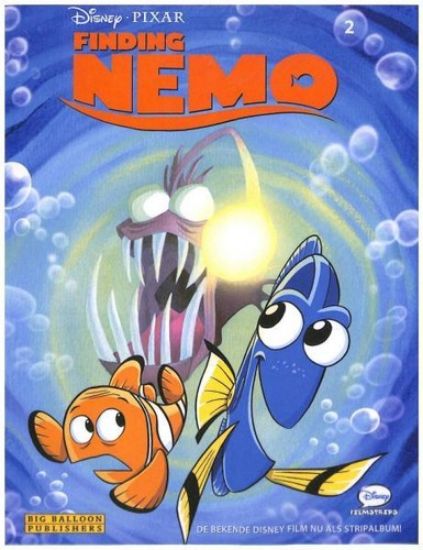Afbeelding van Disney filmstrips #2 - Finding nemo (BIG BALLOON, zachte kaft)