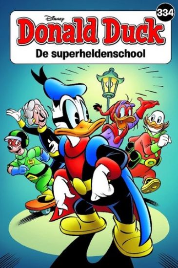 Afbeelding van Donald duck pocket #334 - Superheldenschool (DPG MEDIA, zachte kaft)