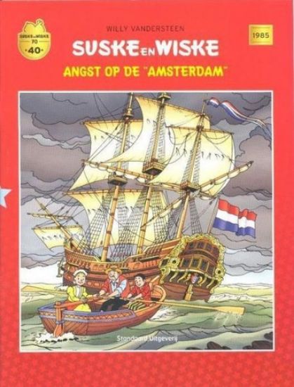 Afbeelding van Suske wiske 70 #40 - Angst op de amsterdam (laatste nieuws) (STANDAARD, zachte kaft)