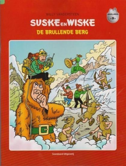 Afbeelding van Suske en wiske #9 - Brullende berg (laatste nieuws) (STANDAARD, zachte kaft)