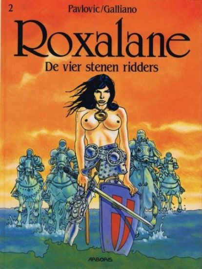 Afbeelding van Roxalane #2 - Vier stenen ridders (ARBORIS, harde kaft)