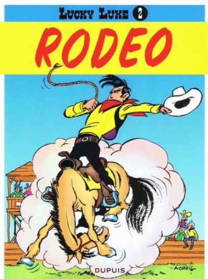 Afbeelding van Lucky luke #2 - Rodeo - Tweedehands (DUPUIS, zachte kaft)