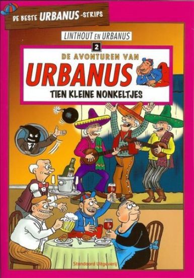 Afbeelding van De beste urbanus strips #2 - Tien kleiine nonkeltjes (laatste nieuws) (STANDAARD, zachte kaft)