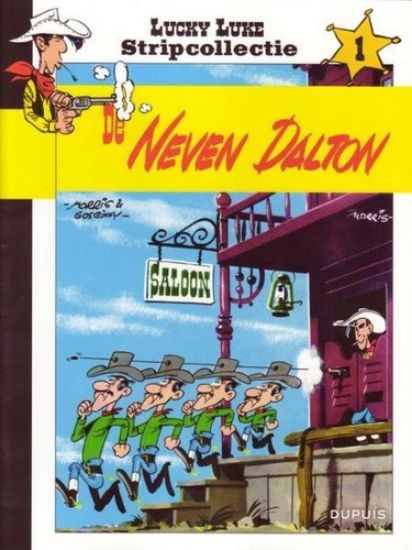 Afbeelding van Lucky luke stripcollectie #1 - Neven dalton (laatste nieuws) (DUPUIS, zachte kaft)