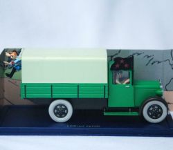 Afbeeldingen van Kuifje militaire camion - gebroken oor