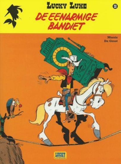 Afbeelding van Lucky luke nieuwe nummering #50 - Eenarmige bandiet (LUCKY COMICS, zachte kaft)