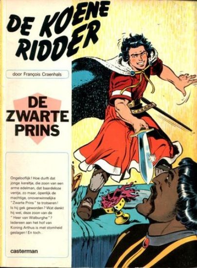 Afbeelding van Koene ridder - Zwarte prins - Tweedehands (CASTERMAN, zachte kaft)