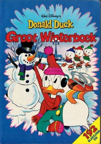 Afbeelding van Donald duck - Groot winterboek 1983 - Tweedehands (OBERON, zachte kaft)