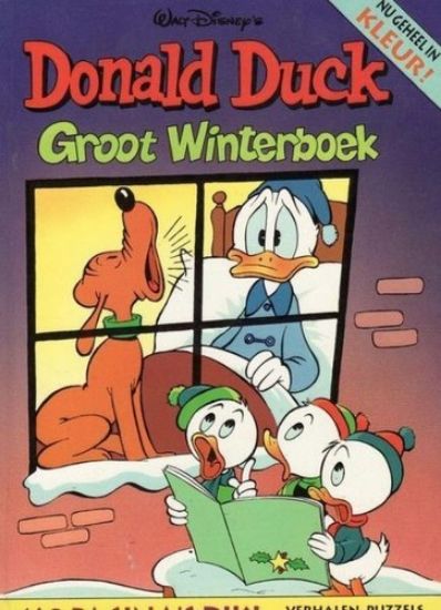 Afbeelding van Donald duck - Groot winterboek 1993 - Tweedehands (OBERON, zachte kaft)