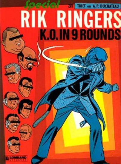 Afbeelding van Rik ringers #31 - K.o. in 9 rounds - Tweedehands (LOMBARD, harde kaft)