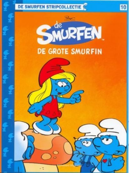 Afbeelding van Smurfen stripcollectie #10 - Grote smurfin - Tweedehands (STANDAARD, zachte kaft)