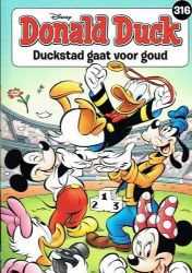 Afbeeldingen van Donald duck pocket #316 - Duckstad gaat voor goud