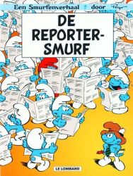 Afbeeldingen van Smurfen #23 - Reportersmurf - Tweedehands