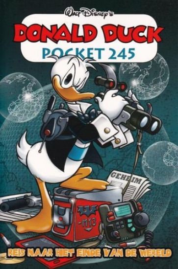 Afbeelding van Donald duck pocket #245 - Reis naar het einde van de wereld (SANOMA, zachte kaft)