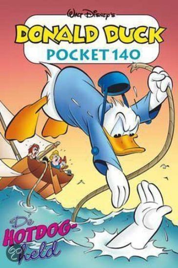 Afbeelding van Donald duck pocket #140 - Hotdog-held (SANOMA, zachte kaft)