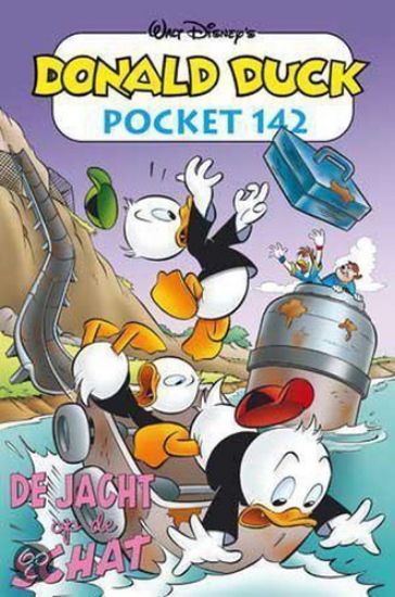 Afbeelding van Donald duck pocket #142 - Jacht op de schat (SANOMA, zachte kaft)